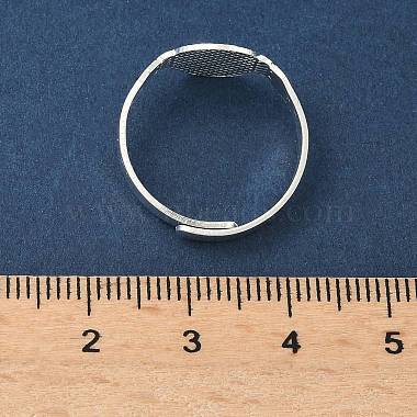 Adjustable Brass Pad Ring Setting(KK-K414-06S)-3