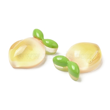 Translucent Resin Fruit Cabochons(RESI-G072-03E)-2