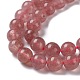 Natural Strawberry Quartz Beads Strands(G-R435-03-A01)-4