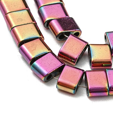 Electroplated Non-magnetic Synthetic Hematite Beads Strands(G-C106-B02-01B)-3