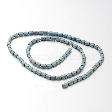 Electroplate Non-magnetic Synthetic Hematite Bead Strands(G-F300-40B-F07)-2