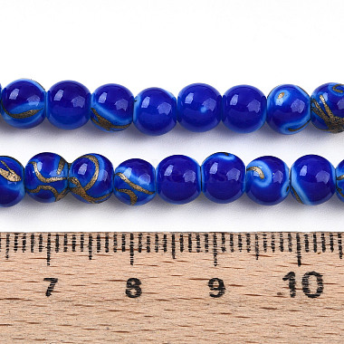 Backfarbe Glasperlen(X1-DGLA-N010-6mm-05)-4