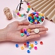 Cheriswelry 400Pcs 8 Colors Resin Large Hole Beads(RESI-CW0001-12)-5