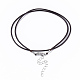 Waxed Cotton Cord Necklace Making(X-MAK-S032-1.5mm-B02)-3