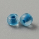 perles de verre transparent givré(FGLA-TAC0008-08H)-2