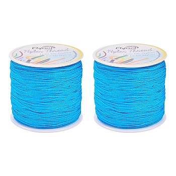 Nylon Thread, Deep Sky Blue, 1mm, about 80m/roll