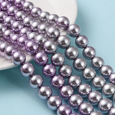 Eco-Friendly Grade A Glass Pearl Beads(HY-XCP0001-15)-2