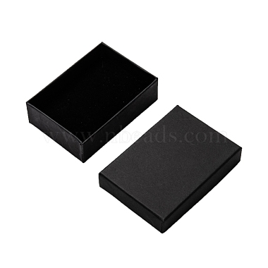 Прямоугольник картона комплект ювелирных изделий коробки(X-CBOX-S008-04)-2