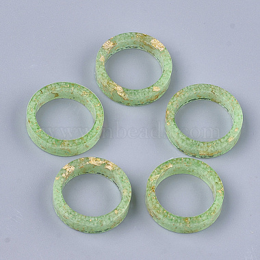 LawnGreen Resin Finger Rings