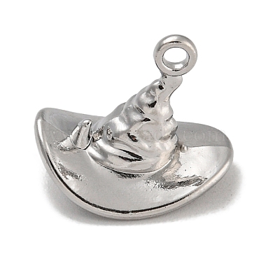 Platinum Black Hat Alloy Pendants