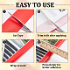 PE & Gauze Adhesive Tapes for Fixing Carpet(AJEW-WH0136-54B-01)-4