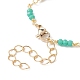 Fabrication de bracelets en chaîne à maillons en perles d'imitation en plastique(AJEW-JB01150-44)-3