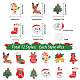 SUNNYCLUE 48Pcs 12 Styles Christmas Theme Opaque Resin Cabochons(CRES-SC0002-55)-2