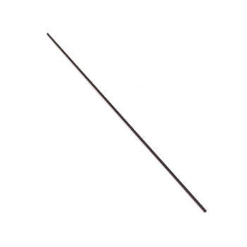 Round Carbon Fiber Rod, for Model Airplane DIY Craft, Black, 200x1.5mm