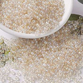 MIYUKI Round Rocailles Beads, Japanese Seed Beads, (RR4530), 8/0, 3mm, Hole: 1mm, about 422~455pcs/bottle, 10g/bottle