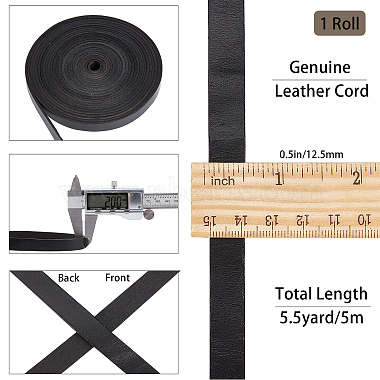 Flat Cowhide Leather Cord(WL-GF0001-08C-01)-2