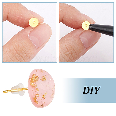 300Pcs 3 Colors Stud Earring Findings(UNKW-UN0056-67)-5