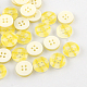 4-Hole Plastic Buttons(BUTT-R036-08)-1