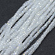 Chapelets de perles en verre galvanoplastique(X-EGLA-J144-AB-A01)-1
