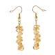 Natural Citrine Chip Beaded Dangle Earrings(EJEW-JE04788-10)-3