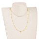 Brass Twisted Chain Curb Chain Necklaces(NJEW-JN03092-03)-4