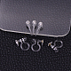 Bagues d'oreilles unies en plastique(X-KY-P007-M01)-1