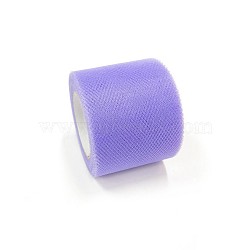 Deco Mesh Ribbons, Tulle Fabric, Tulle Roll Spool Fabric For Skirt Making, Lilac, 2 inch(5cm), about 25yards/roll(22.86m/roll)(OCOR-P010-C-C25)