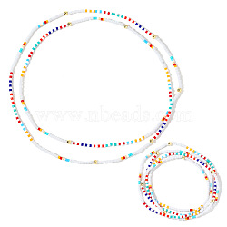Elegant Multi-layered Bracelet with High-quality Rice Beads for Women's Gift(BS5199)