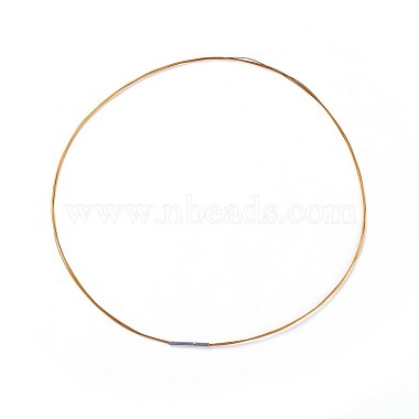 0.3mm Goldenrod Steel Necklace Making