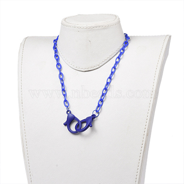 Personalized ABS Plastic Cable Chain Necklaces(NJEW-JN03254-05)-4