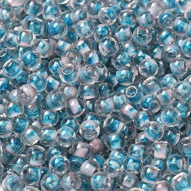 Transparent Glass Round Seed Beads(SEED-B001-05A-27)-3