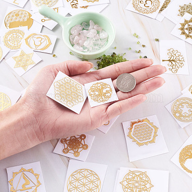 Self Adhesive Brass Stickers(DIY-TA0008-39)-5