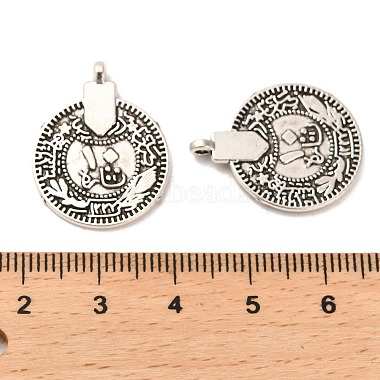 pendants en alliage de style tibétain(FIND-C043-070AS)-3