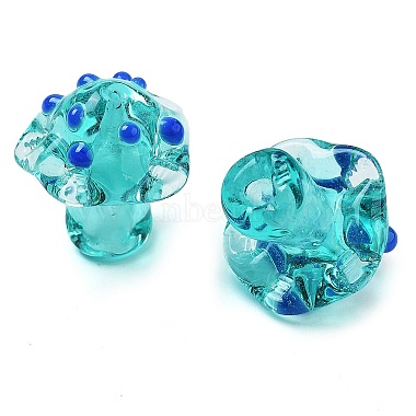 Handmade Lampwork Bumpy Beads Strands(LAMP-A004-06A)-3