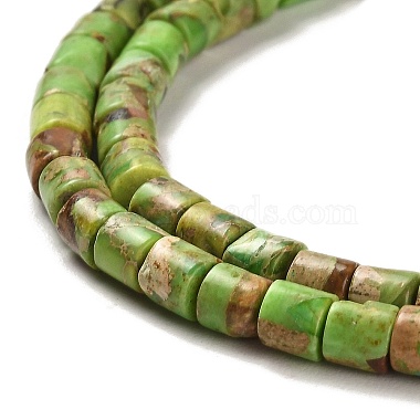 Synthetic Regalite/Imperial Jasper/Sea Sediment Jasper Beads Strands(G-F765-E05-01)-4