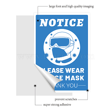 Waterproof PVC Warning Sign Stickers(DIY-WH0237-003)-3
