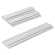 60Pcs 2 Styles 304 Stainless Steel Rods, Solid, for Crochet Blocking Board, Stainless Steel Color, 100~150x3mm(STAS-BC0003-68)