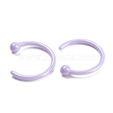 Hypoallergenic Bioceramics Zirconia Ceramic Hoop Nose Rings(AJEW-Z014-01B)-2