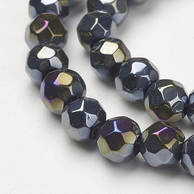 Glass Beads Strands(X-GF6mm27Y-AB)-2