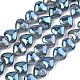 Electroplated Transparent Glass Beads Strand(EGLA-A045-01-FR01)-1