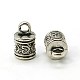 Tibetan Style Alloy Cord Ends(TIBE-090-AS-RS)-1