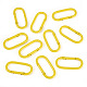 10Pcs Alloy Spring Gate Rings(FIND-TA0009-25H)-2
