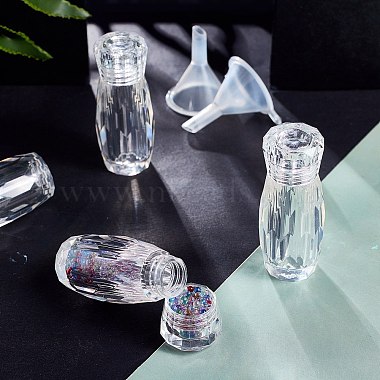 Transparent Plastic Cosmetics Cream Jar(DIY-BC0011-07)-6