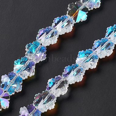 Faceted Glass Beads Strands(EGLA-E030-01A)-5