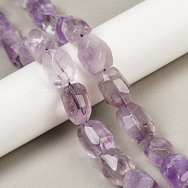 perles naturelles am&eacute;thyste brins(G-F796-C07-01)-1