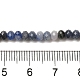 naturelles bleu perles aventurine brins(G-G139-B06-01-A)-4