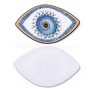 Evil Eyes Acrylic Craft Decoration Wall Hanging, for Living Room Home Bedroom Window Decoration, 65x105mm(PW22121331443)