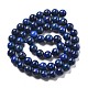 Natural Lapis Lazuli Bead Strands(G-G953-04-6mm)-5