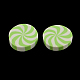 Плоские круглые глиняные кабошонов ручной работы полимерные(CLAY-S085-15)-1
