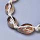 Adjustable Cowrie Shell Beads Beaded Necklaces(NJEW-JN02394)-3